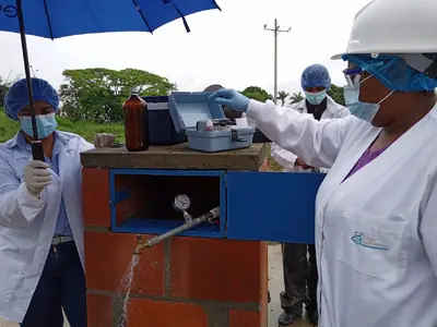 Candelaria cuenta con agua potable segura